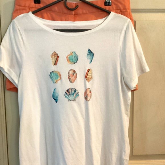 Talbots Ladies Sparkly Tee M - Picture 1 of 3